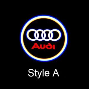 Audi door lights
