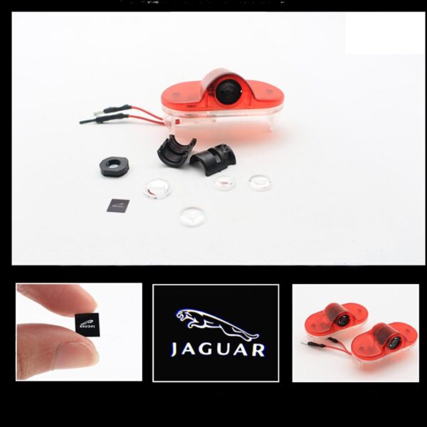 Jaguar xf logo puddle lights