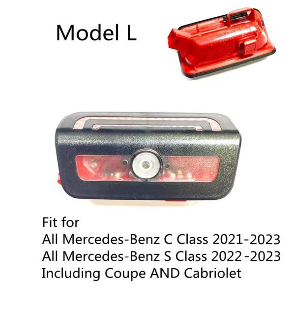 mercedes benz C class door lights