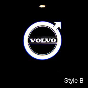 Volvo door lights logo