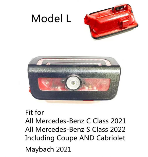 welcome light mercedes Model L