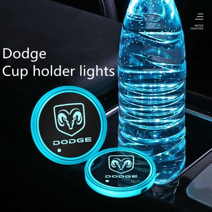 dodge challenger cup holder lights