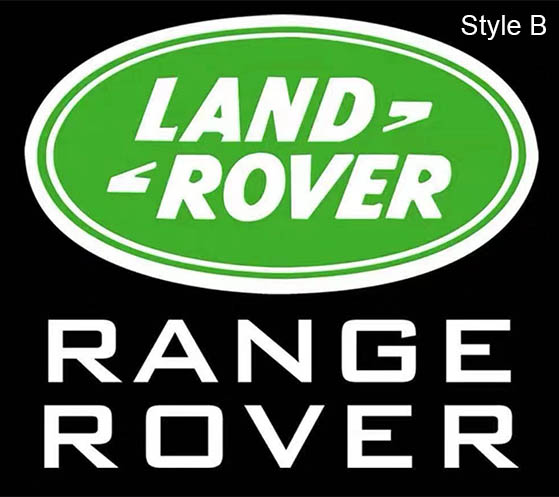 Land Rover door logo lights