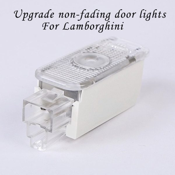Non-fading lamborghini door lights logo