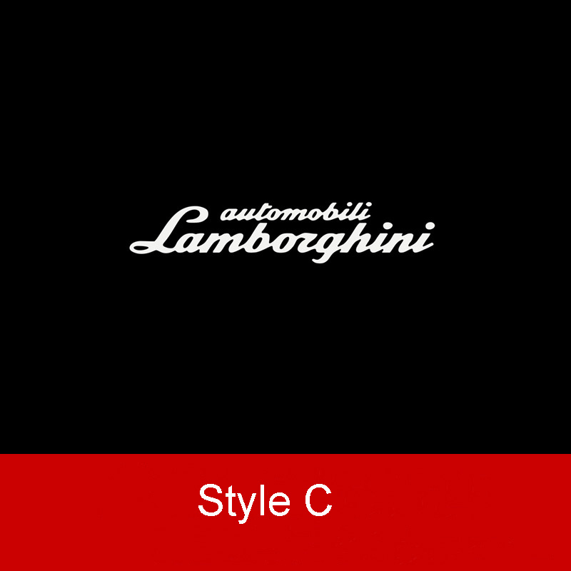 lamborghini door logo light