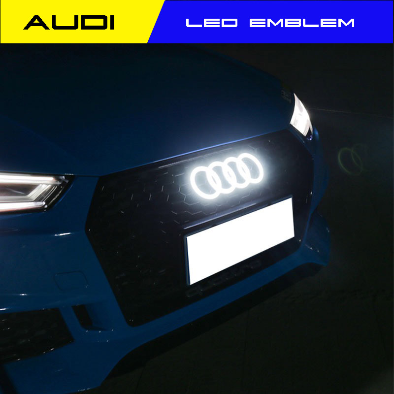 Audi Logo Lamp for Grille