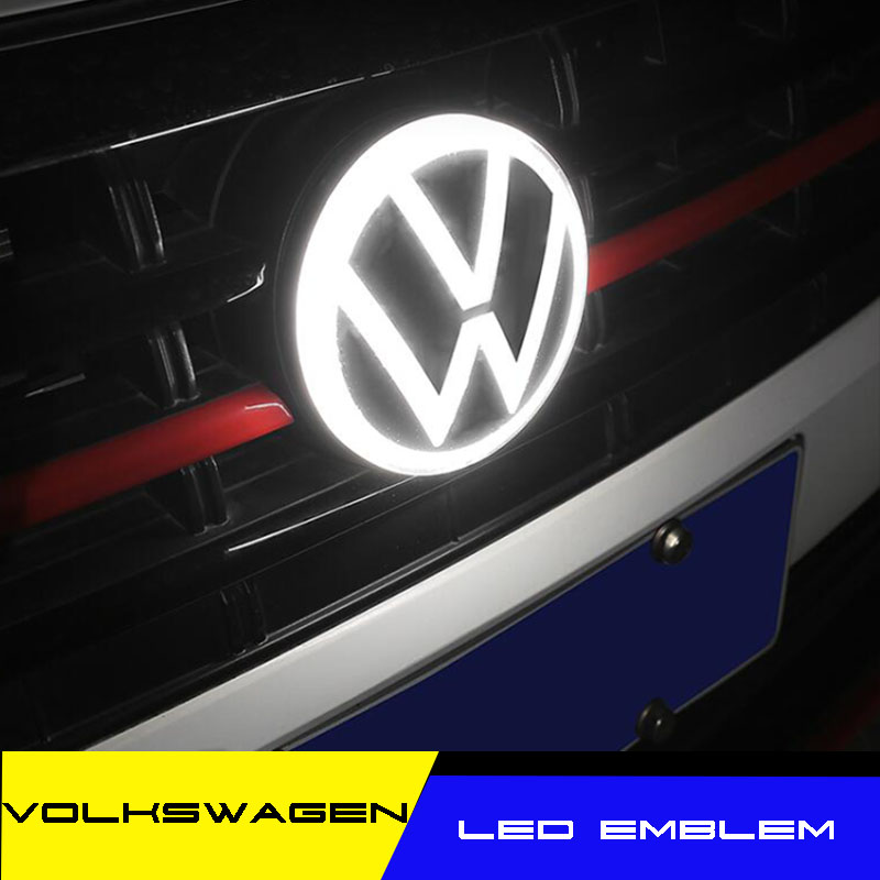 VW light up emblem front dynamic » addcarlights