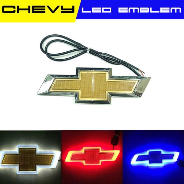 Light up chevy emblem