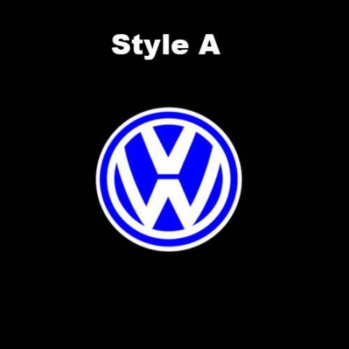 VW logo projector